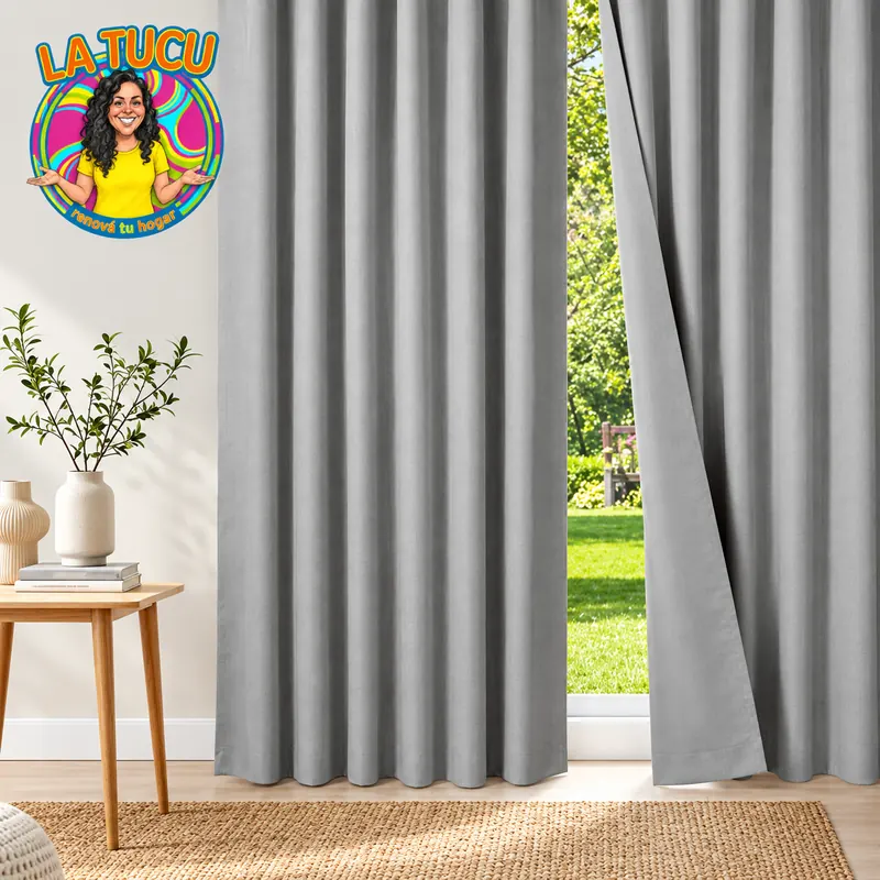 Cortina Blackout / oscuridad total 1.40 x 2mtrs